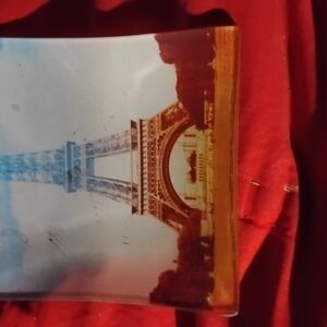 Eiffel Tower Glass Tray